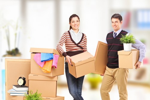 Efficient sofa collection team in Baldock
