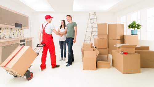 Sofa collection service vehicle in Camberley area