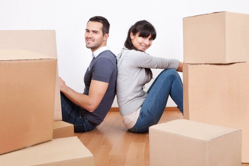 Team handling sofa collection
