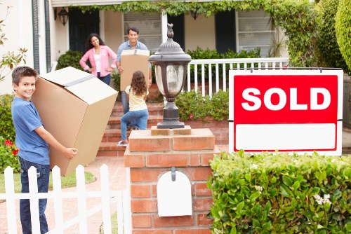 Efficient sofa removal process in a Harpenden home
