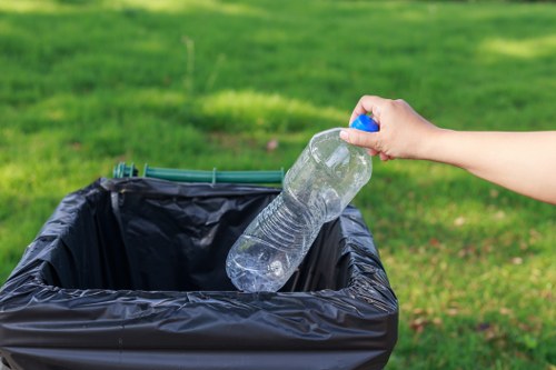 Clean and organized sofa disposal service
